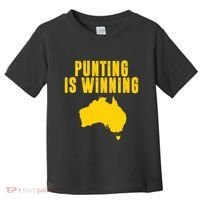Punting Is Winning Football Fan Toddler T-Shirt thumb 0