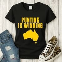 Punting Is Winning Football Fan Women's T-Shirt thumb 3