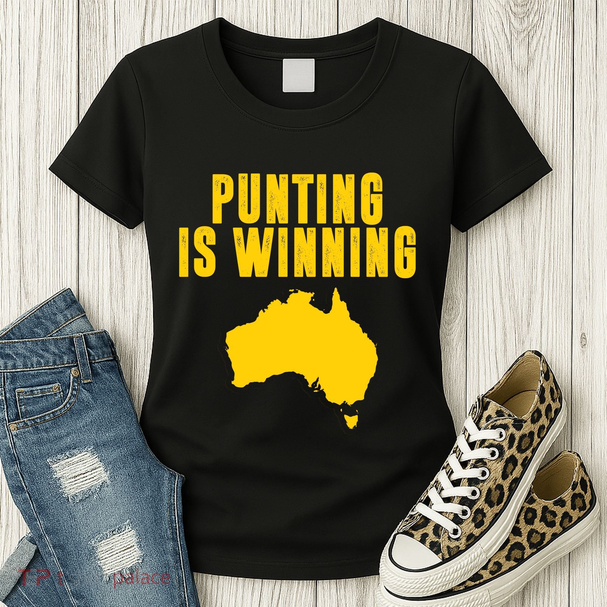 Punting Is Winning Football Fan Women's T-Shirt