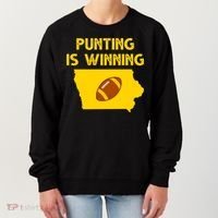 Punting Is Winning Iowa Football Women's Sweatshirt thumb 0