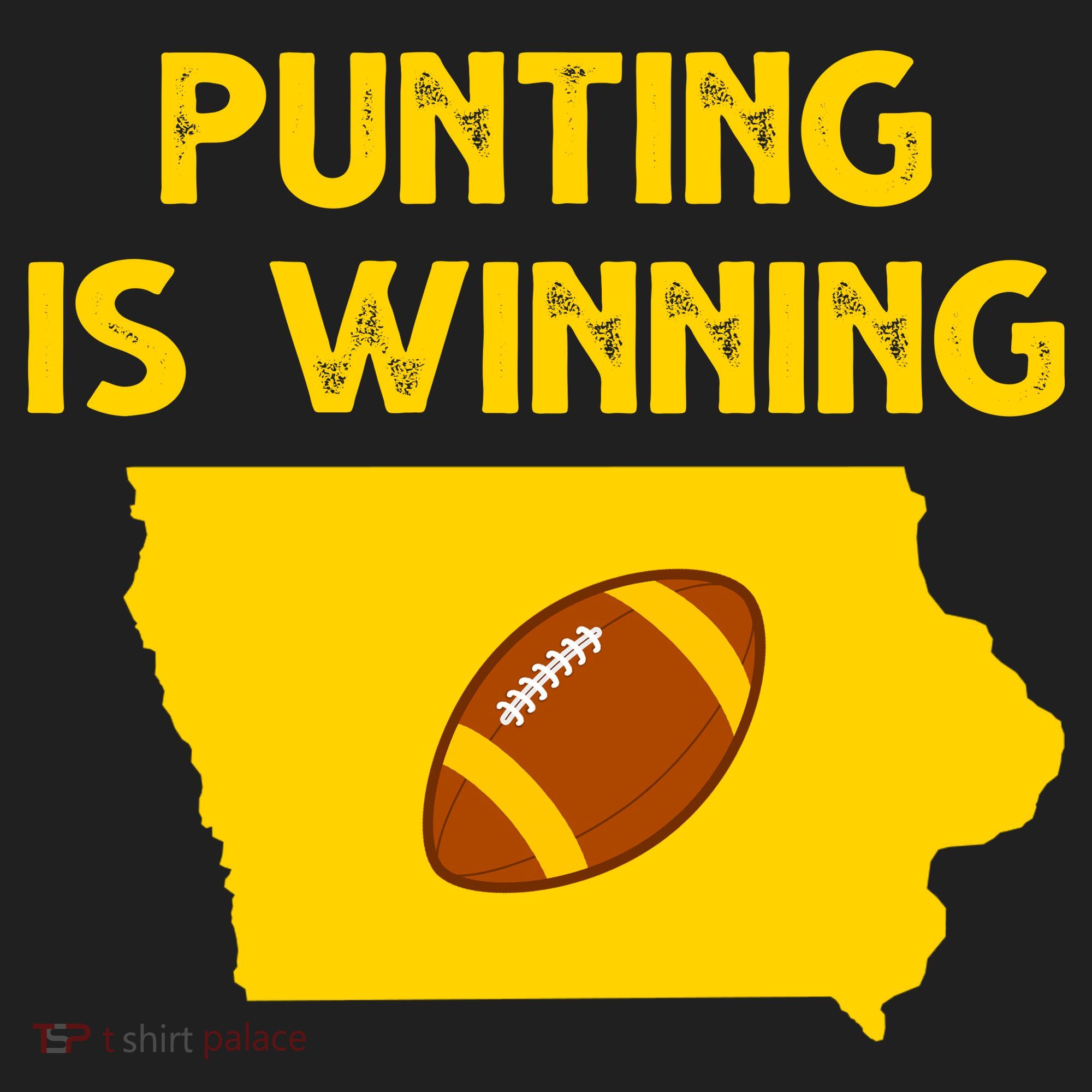 Punting Is Winning Iowa Football Women's Sweatshirt