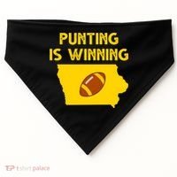 Punting Is Winning Iowa Football USA-Made Doggie Bandana thumb 0