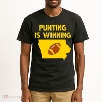 Punting Is Winning Iowa Football Tall T-Shirt thumb 2