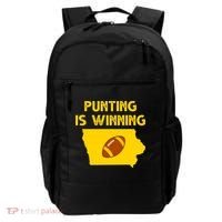 Punting Is Winning Iowa Football Backpack thumb 0