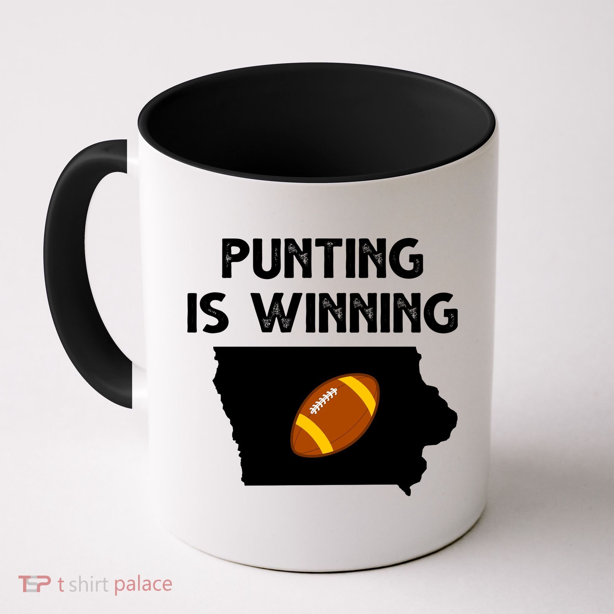 Punting Is Winning Iowa Football Coffee Mug