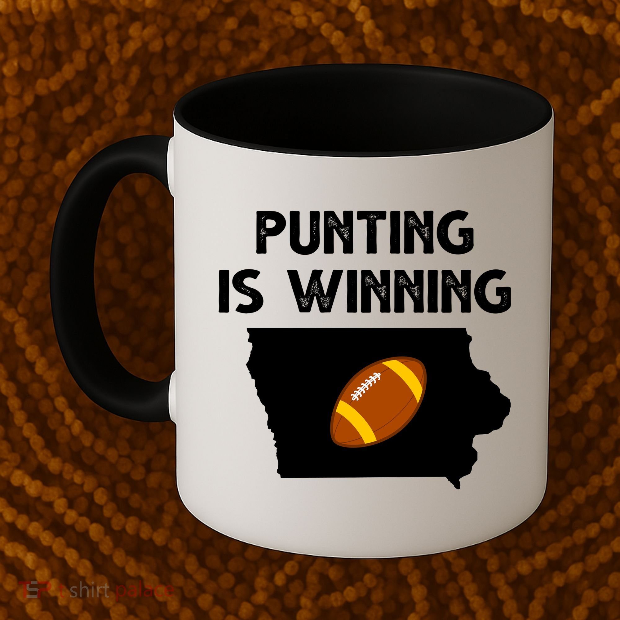 Punting Is Winning Iowa Football Coffee Mug