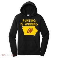 Punting Is Winning Iowa Football Women's Hoodie thumb 0
