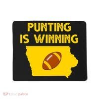 Punting Is Winning Iowa Football Mousepad thumb 0
