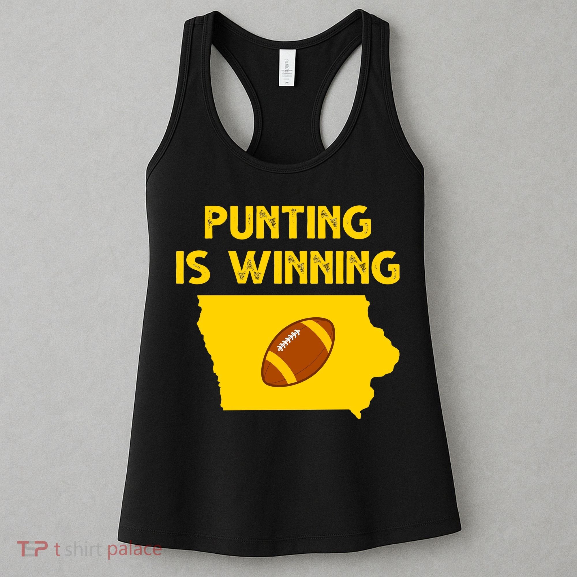 Punting Is Winning Iowa Football Women's Tank Top