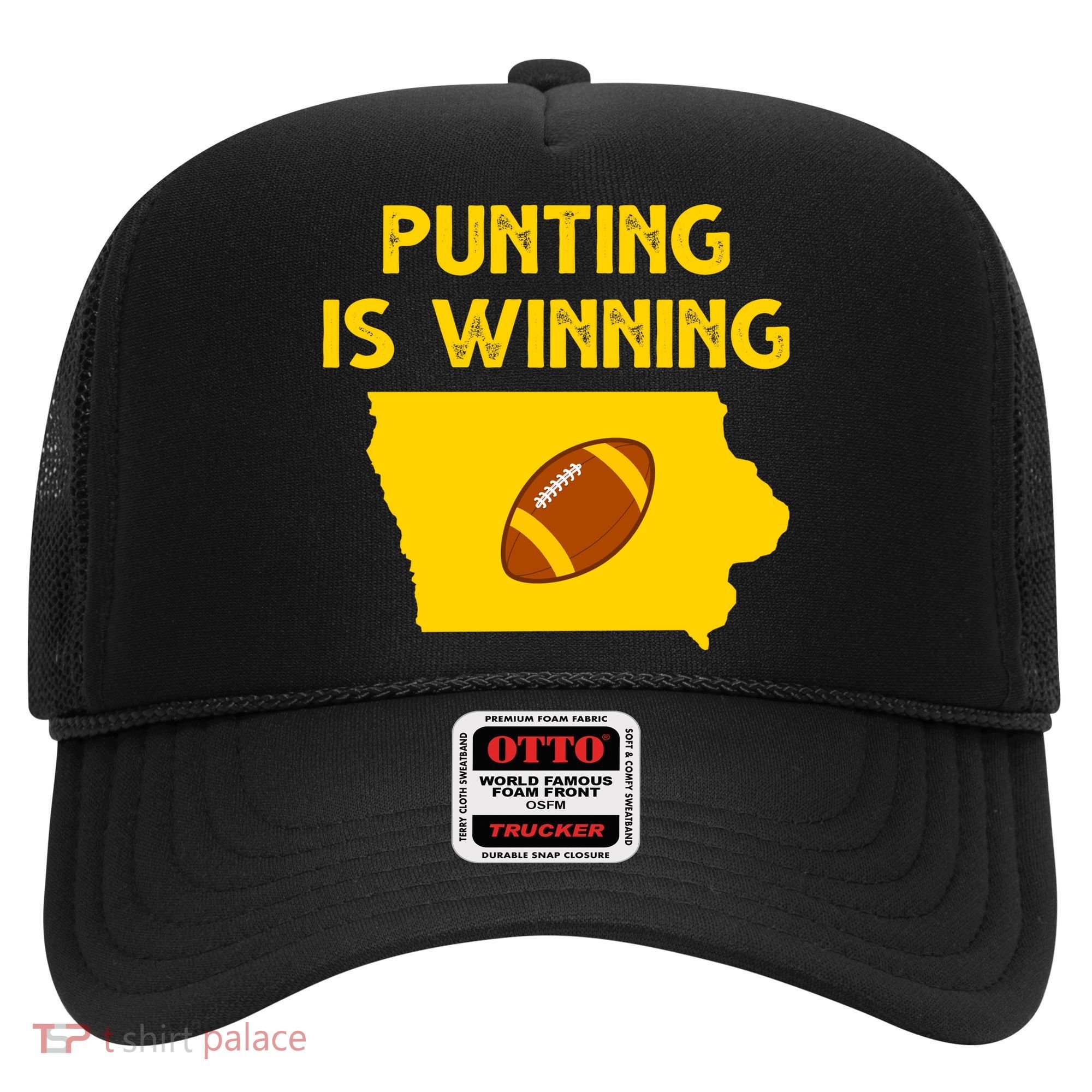 Punting Is Winning Iowa Football Hat