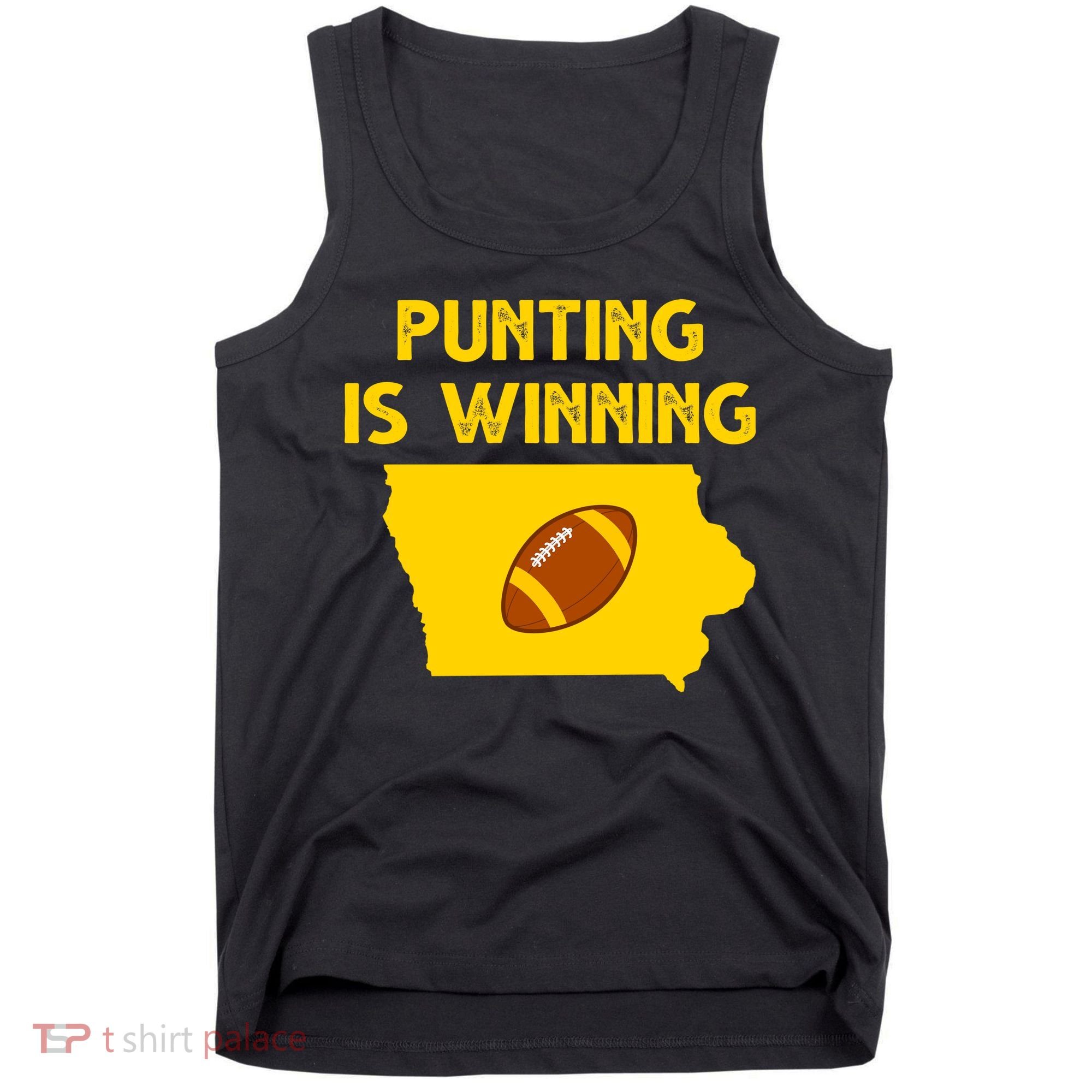 Punting Is Winning Iowa Football Tank Top