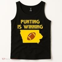 Punting Is Winning Iowa Football Tank Top thumb 2