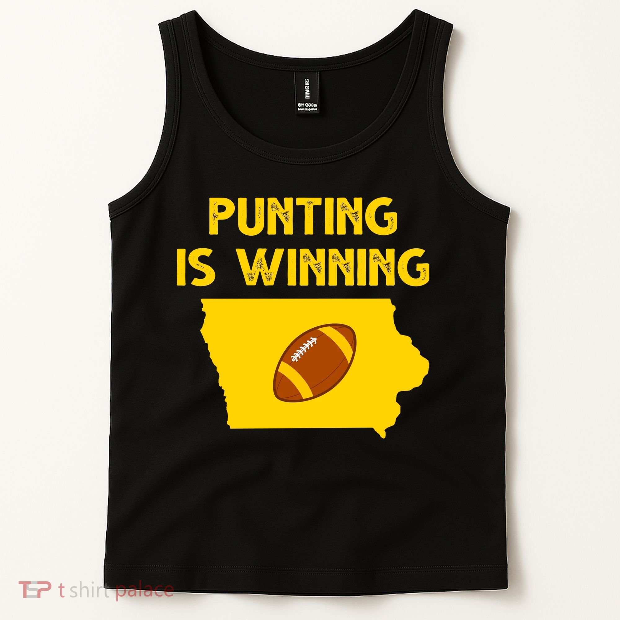Punting Is Winning Iowa Football Tank Top
