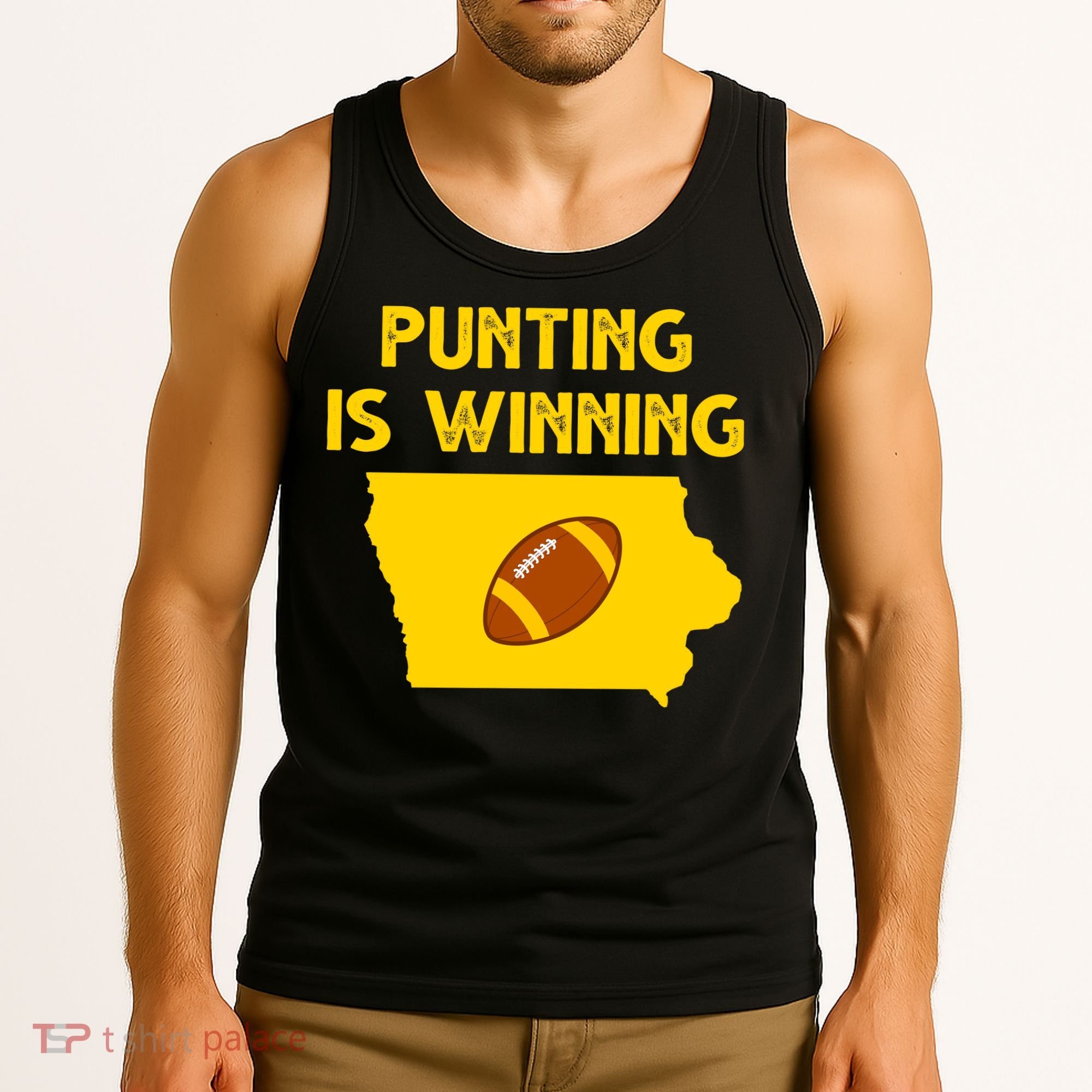 Punting Is Winning Iowa Football Tank Top