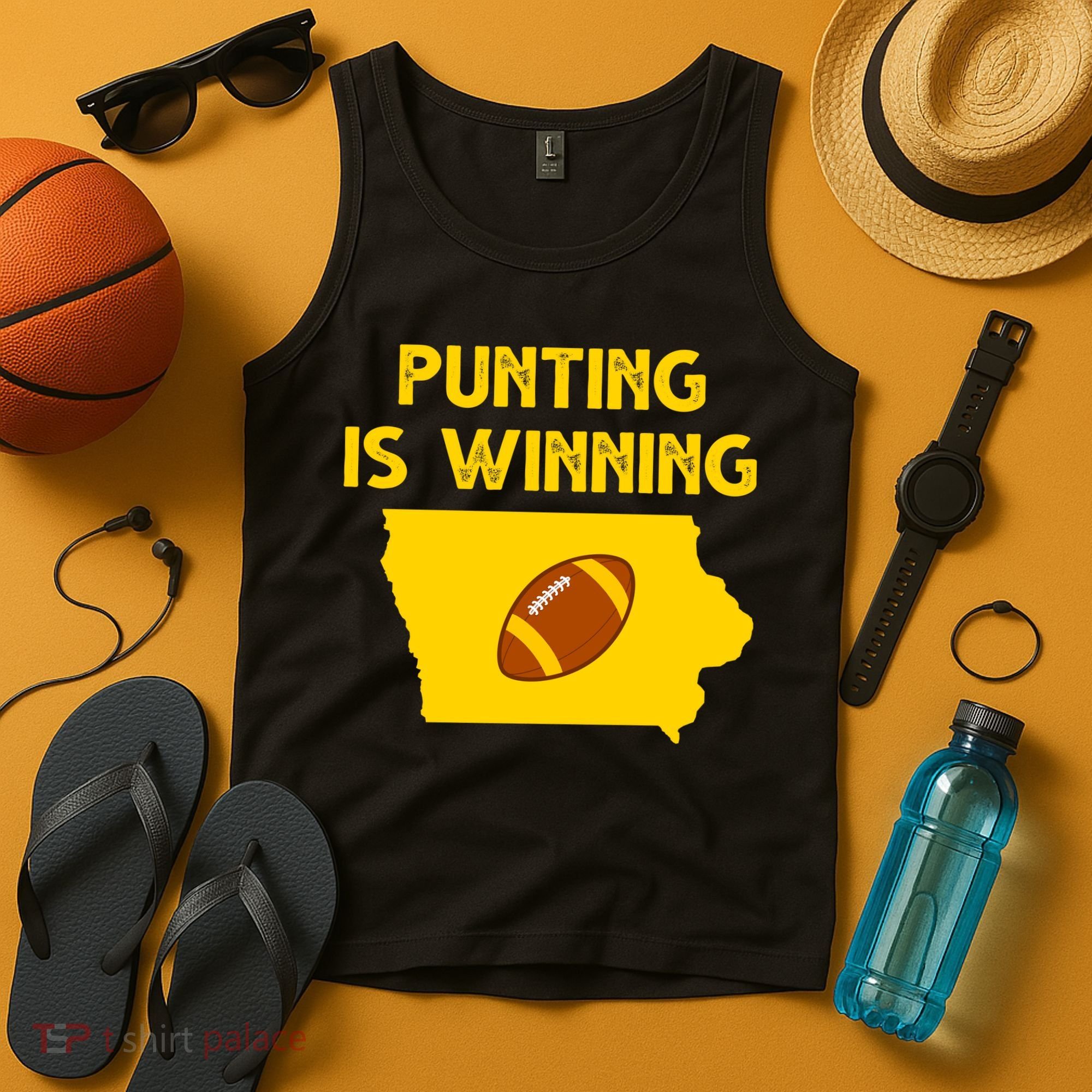 Punting Is Winning Iowa Football Tank Top