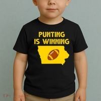 Punting Is Winning Iowa Football Toddler T-Shirt thumb 2