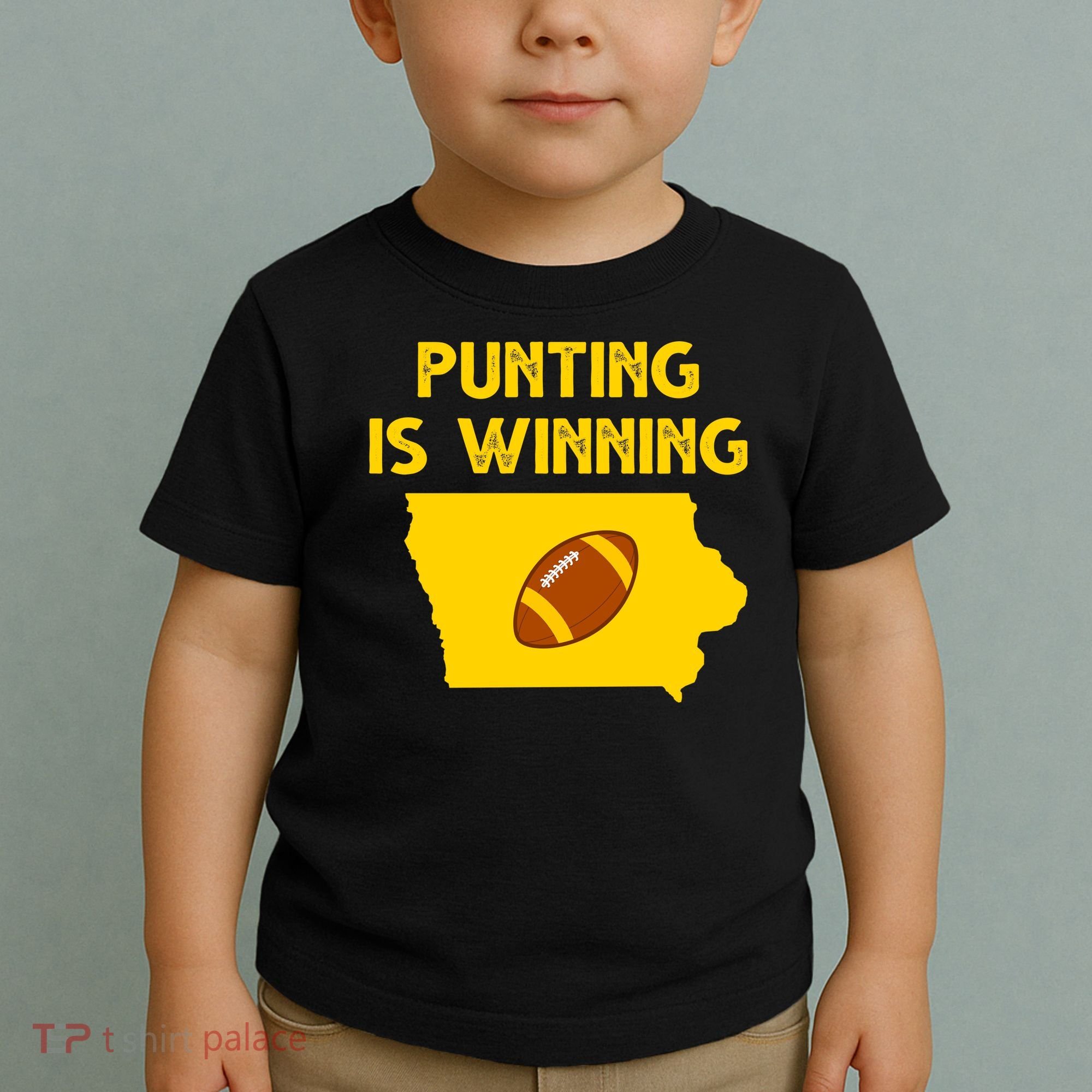 Punting Is Winning Iowa Football Toddler T-Shirt