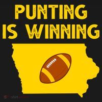 Punting Is Winning Iowa Football Kids Hoodie thumb 5