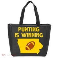 Punting Is Winning Iowa Football Tote Bag thumb 0
