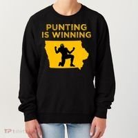 Punting Is Winning Iowa I Cheer For The Punter Women's Sweatshirt thumb 0