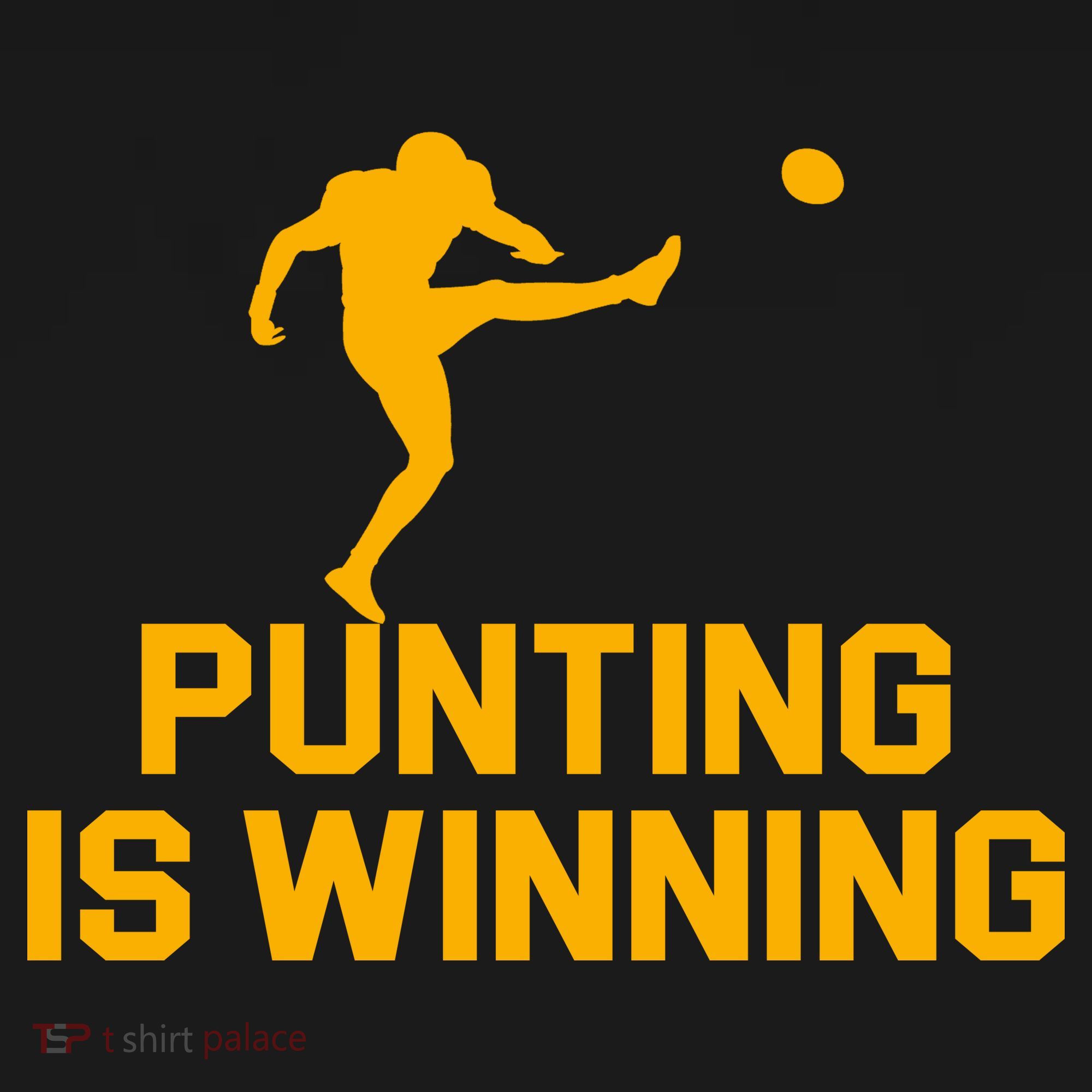 Punting Is Winning Football Lover Backpack