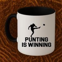 Punting Is Winning Football Lover Coffee Mug thumb 2