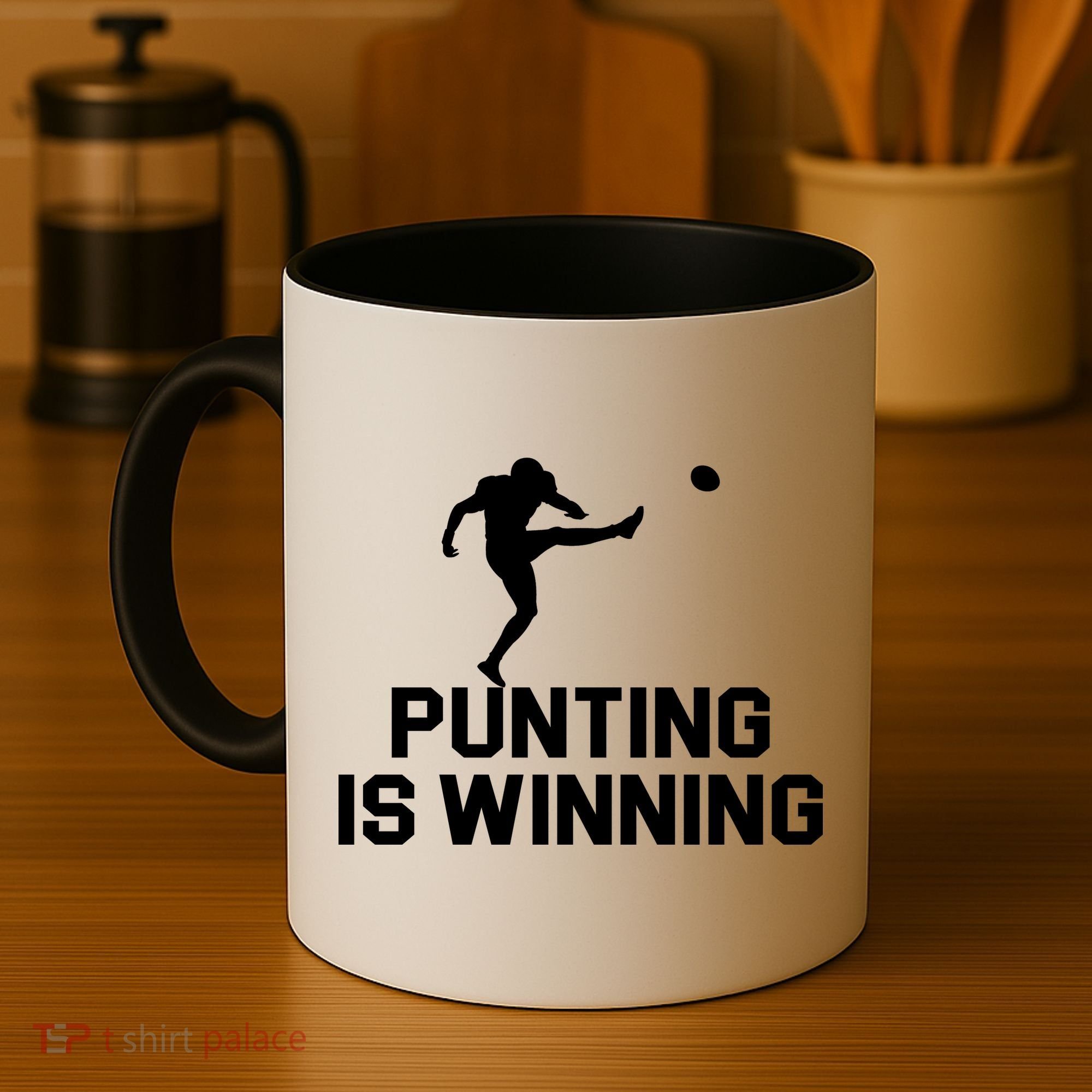 Punting Is Winning Football Lover Coffee Mug