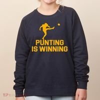 Punting Is Winning Football Lover Women's Sweatshirt thumb 0