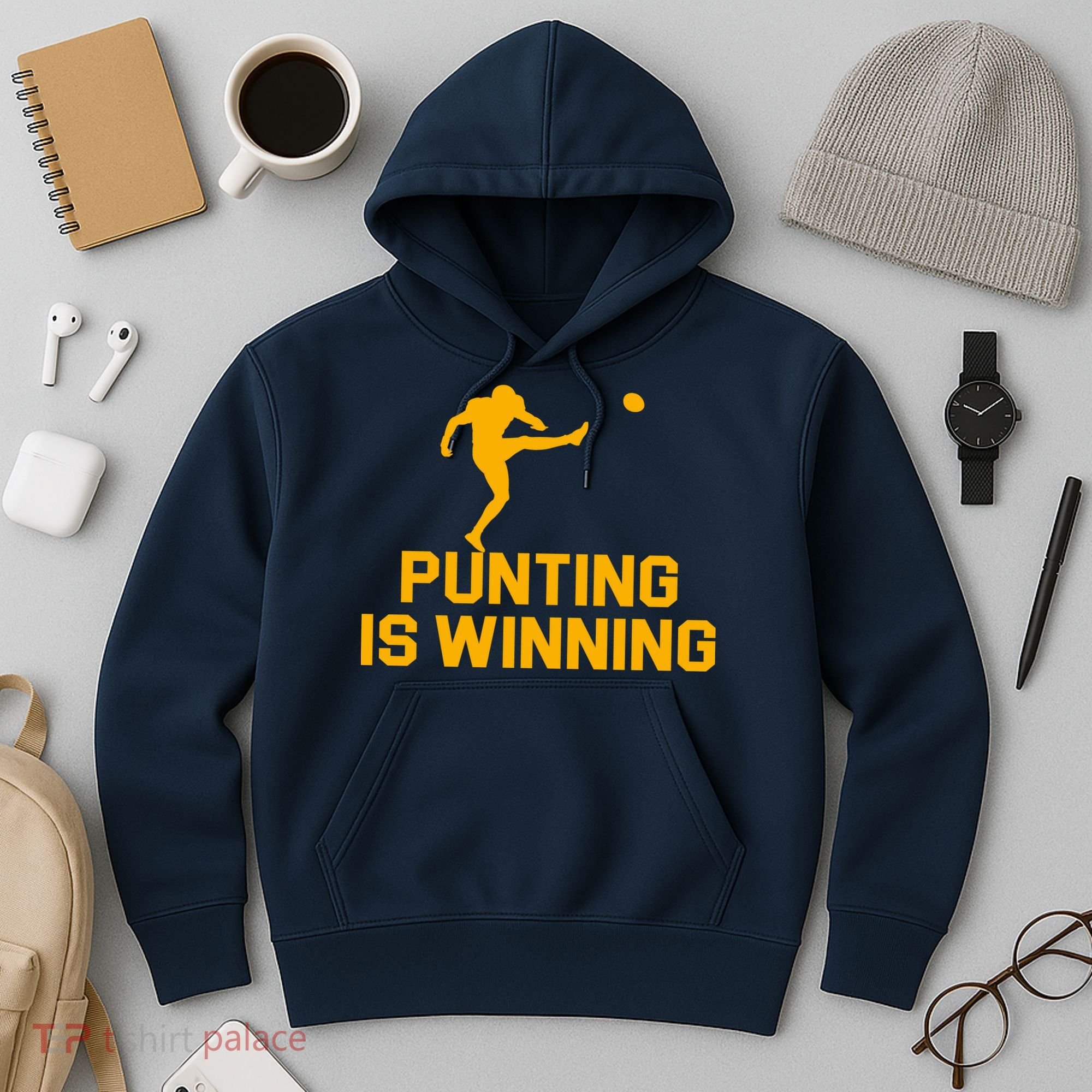 Punting Is Winning Football Lover Hoodie