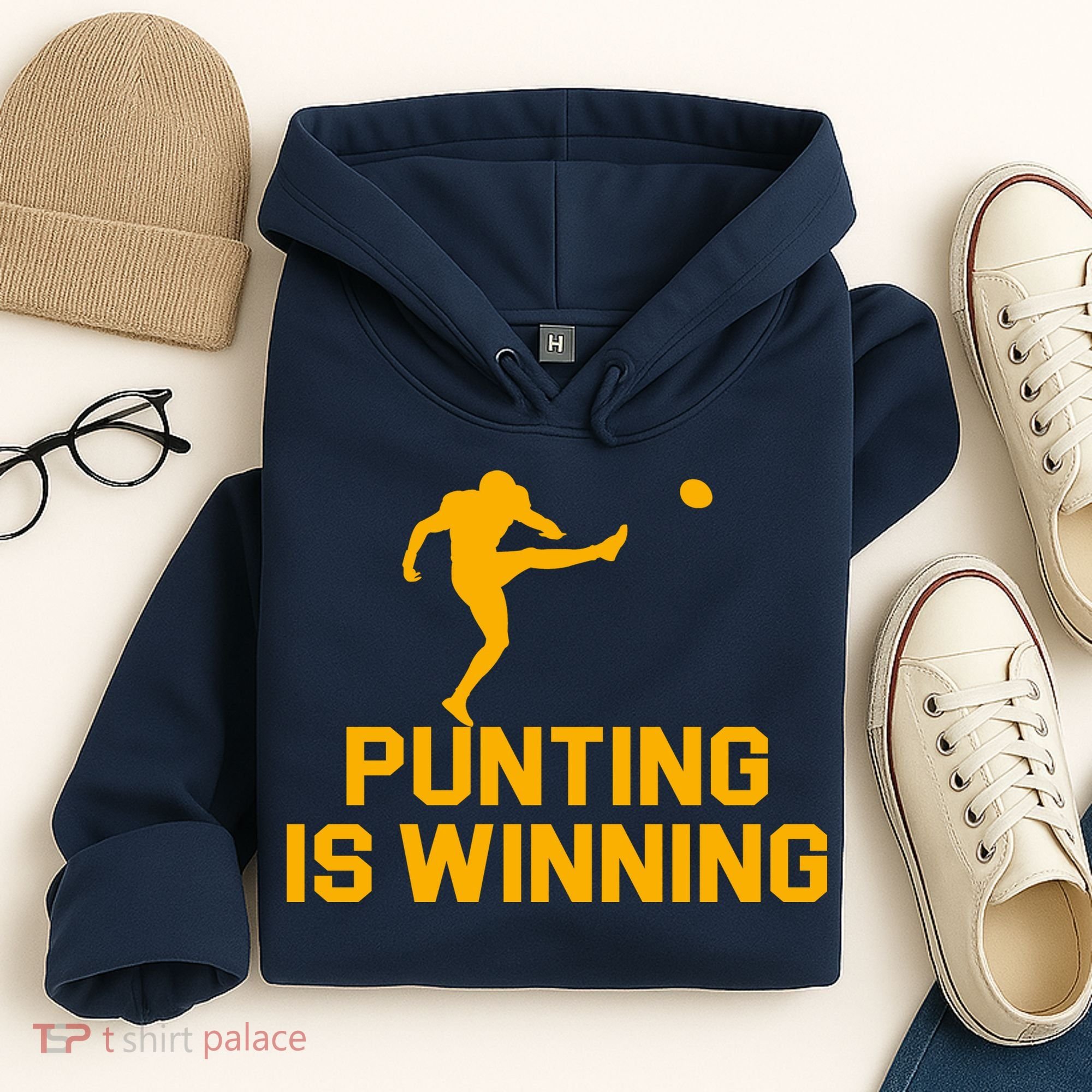 Punting Is Winning Football Lover Hoodie