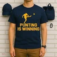Punting Is Winning Football Lover T-Shirt thumb 6