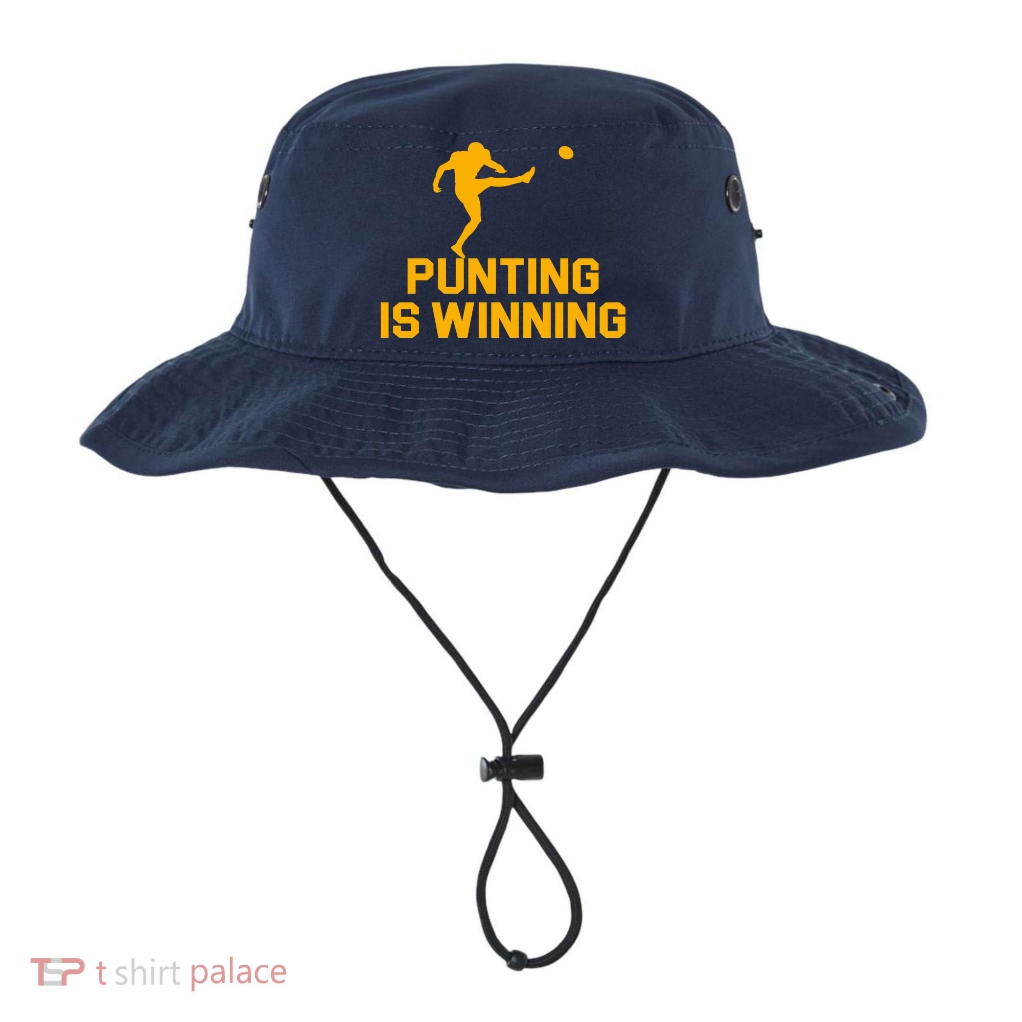 Punting Is Winning Football Lover Bucket Hat
