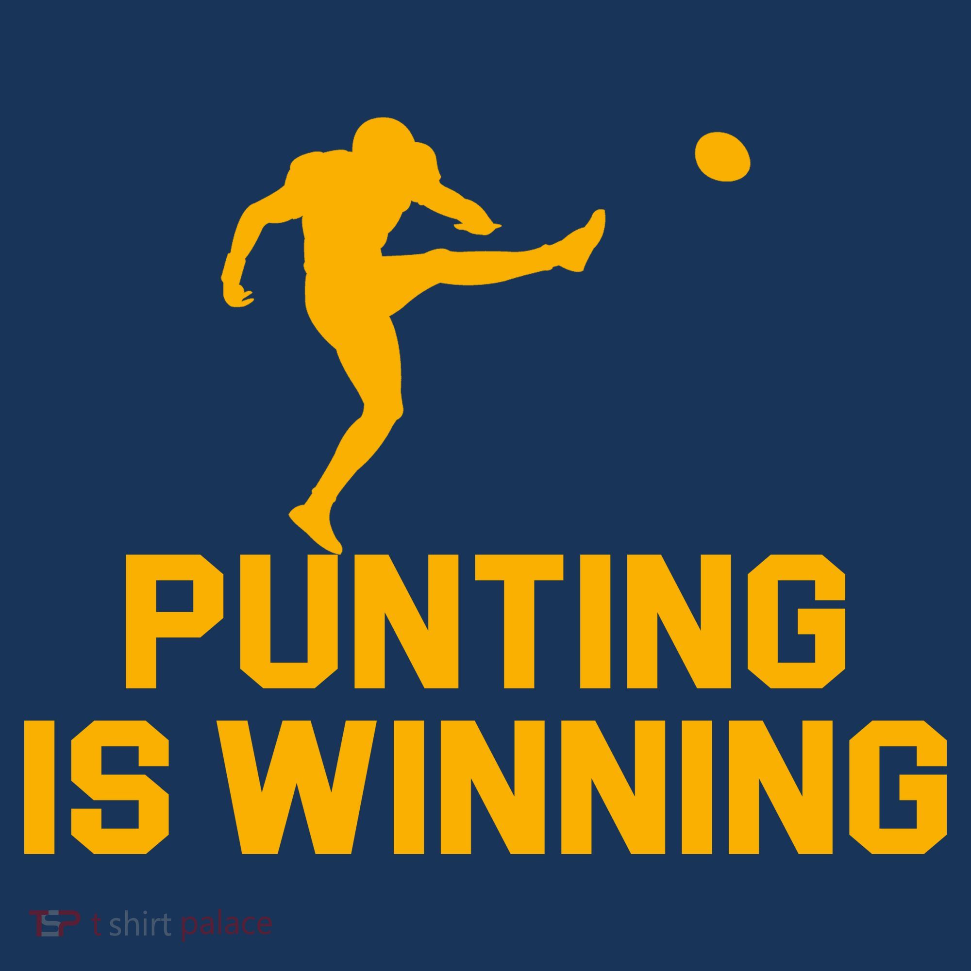 Punting Is Winning Football Lover Women's Hoodie