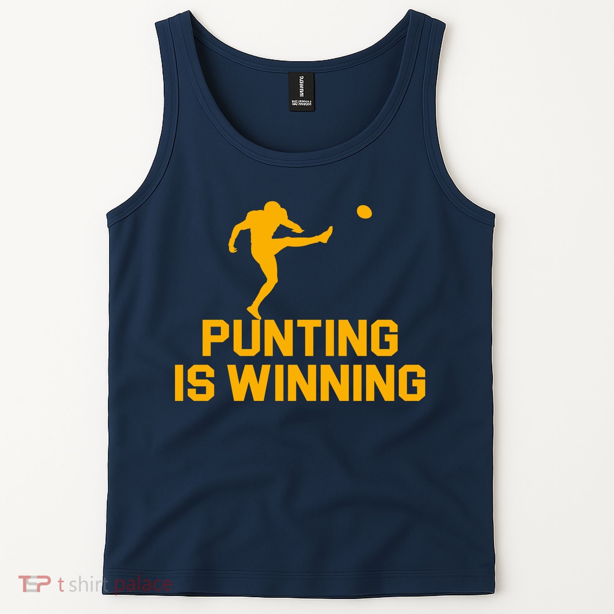 Punting Is Winning Football Lover Tank Top