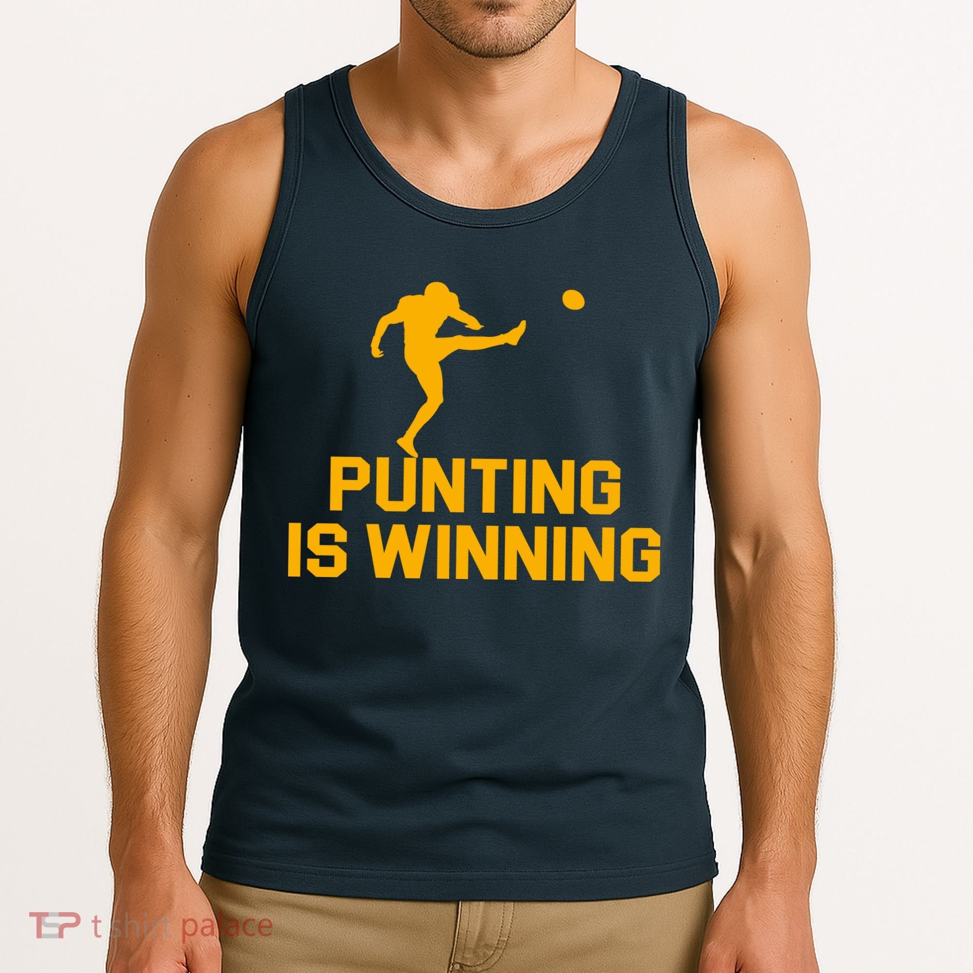 Punting Is Winning Football Lover Tank Top