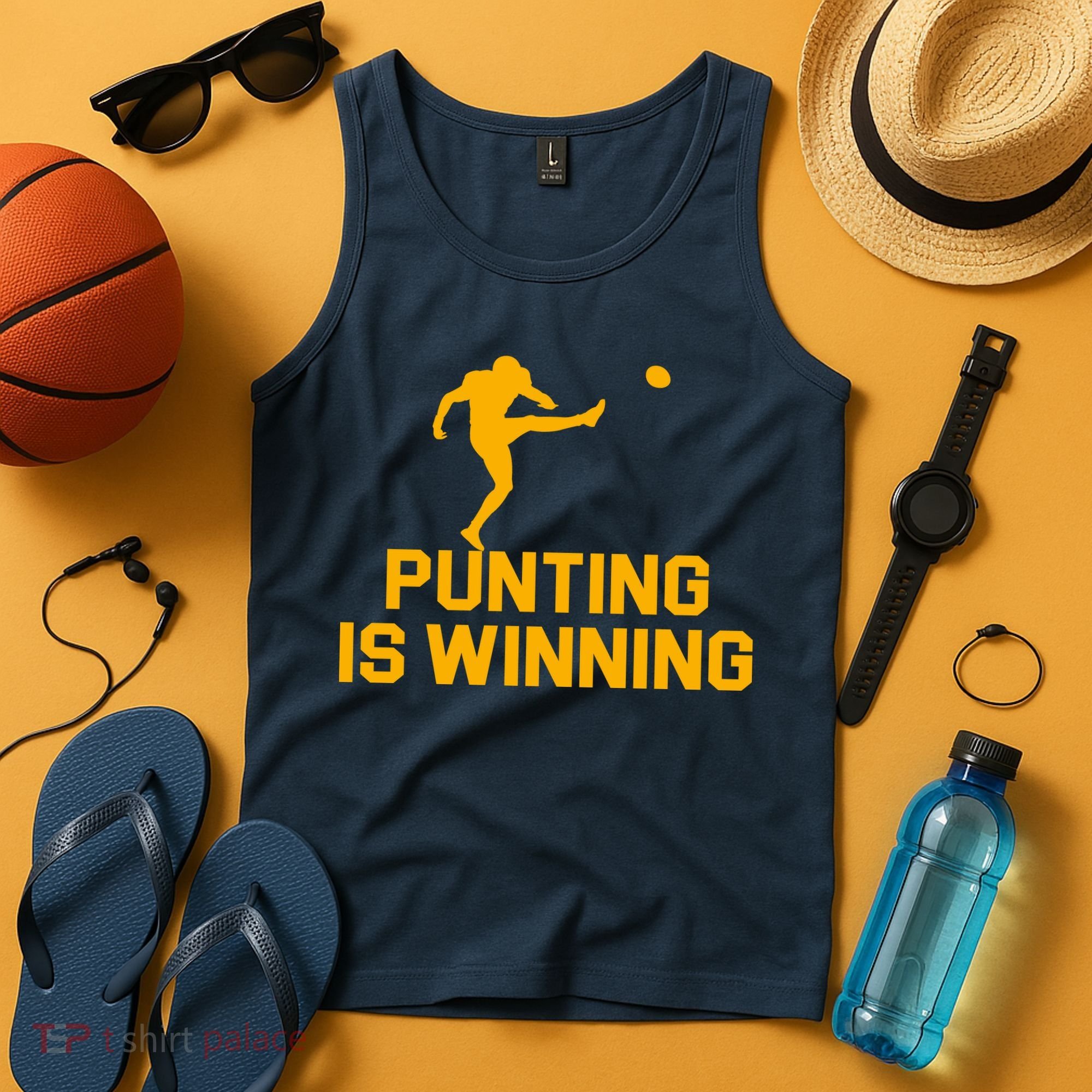 Punting Is Winning Football Lover Tank Top