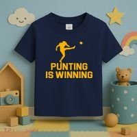 Punting Is Winning Football Lover Toddler T-Shirt thumb 3