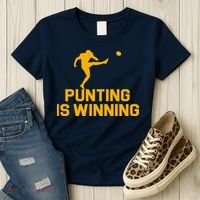 Punting Is Winning Football Lover Women's T-Shirt thumb 3