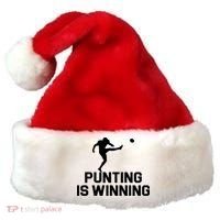 Punting Is Winning Football Lover Santa Hat thumb 0