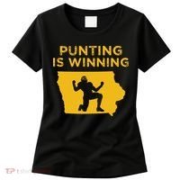 Punting Is Winning Iowa I Cheer For The Punter Women's T-Shirt thumb 0
