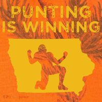 Punting Is Winning Iowa I Cheer For The Punter Kati Licensed 12" Camo Cuffed Beanie thumb 2