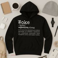 Politically Informed Woke Meaning Dictionary Definition Woke Hoodie thumb 3
