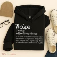 Politically Informed Woke Meaning Dictionary Definition Woke Hoodie thumb 4