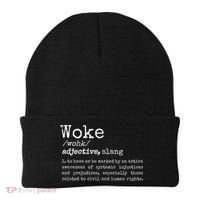 Politically Informed Woke Meaning Dictionary Definition Woke Beanie thumb 0