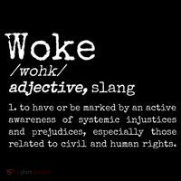 Politically Informed Woke Meaning Dictionary Definition Woke Mousepad thumb 1
