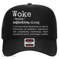 Politically Informed Woke Meaning Dictionary Definition Woke Hat thumb 0