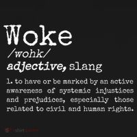 Politically Informed Woke Meaning Dictionary Definition Woke Kids Long Sleeve Shirt thumb 2