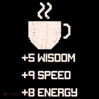 Pixel Coffee Power Up Wisdom Speed Energy Visor thumb 3