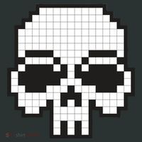 Pixel Video Game Death Skull Hoodie thumb 7