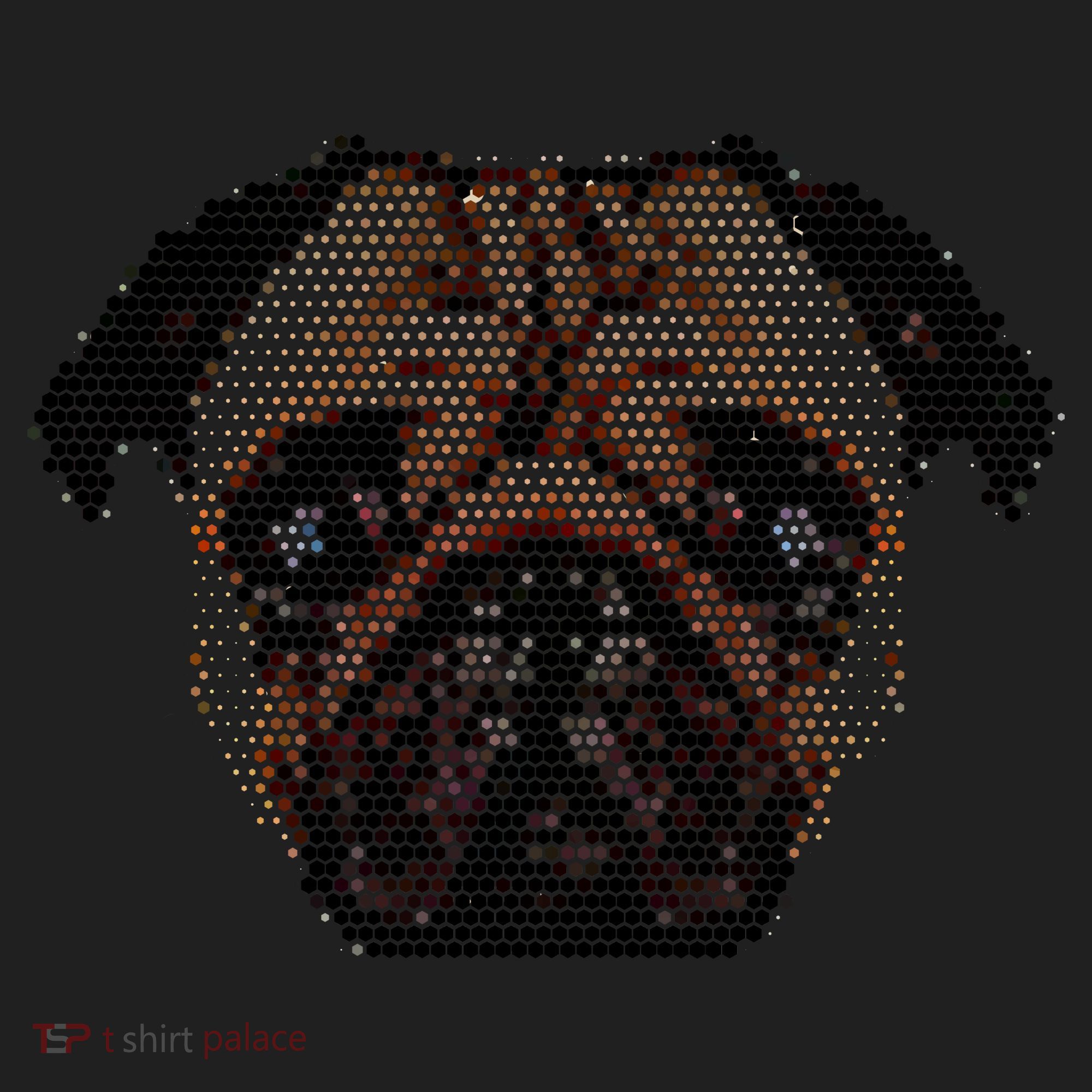 Pixelated Pug Dog Women's Sweatshirt